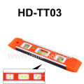 HD-TT03 mini plastic spirit level ,magnet